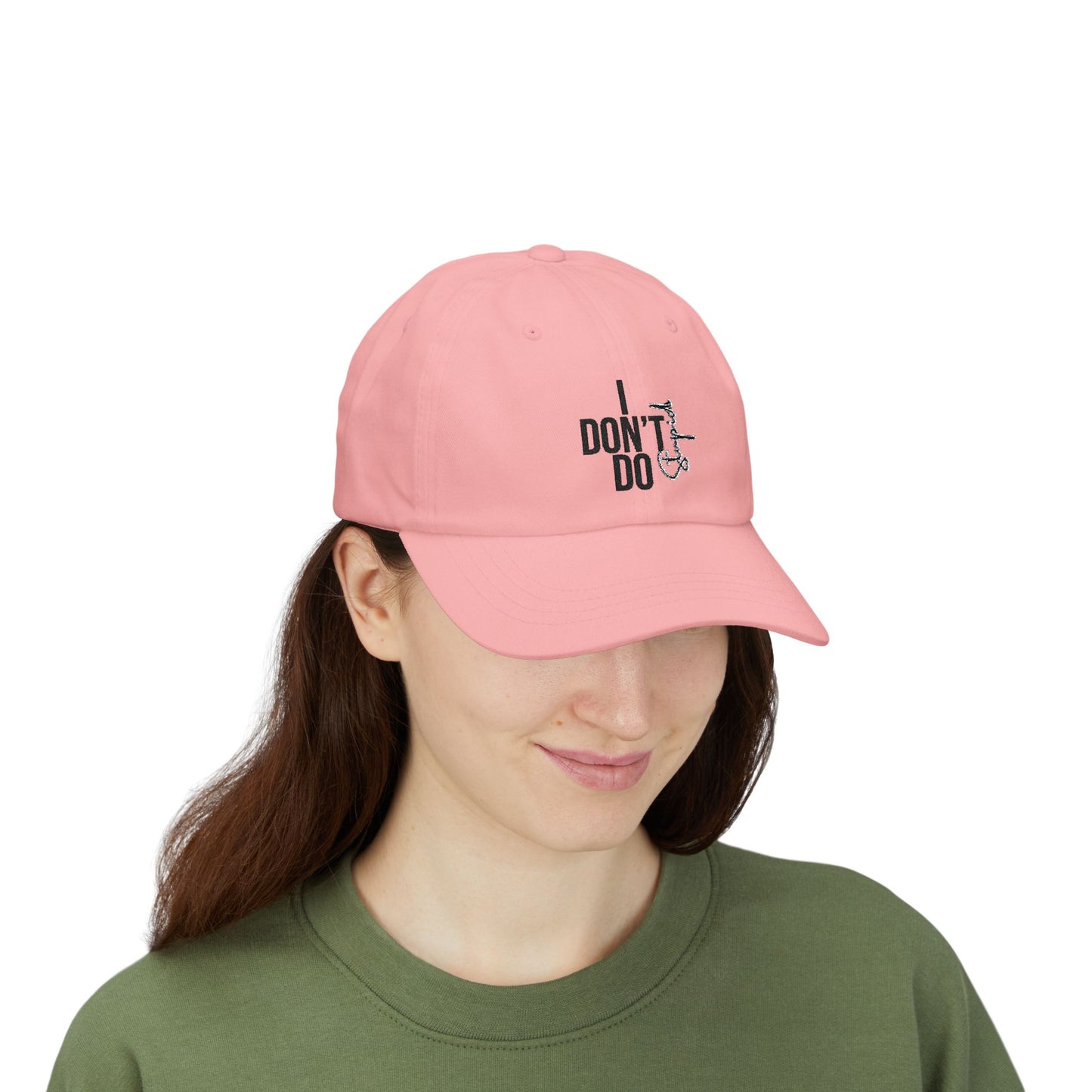 "Dad Cap 'I Don't Do Stupid' – Stylish Father’s Day Gift, Casual Wear for Him"