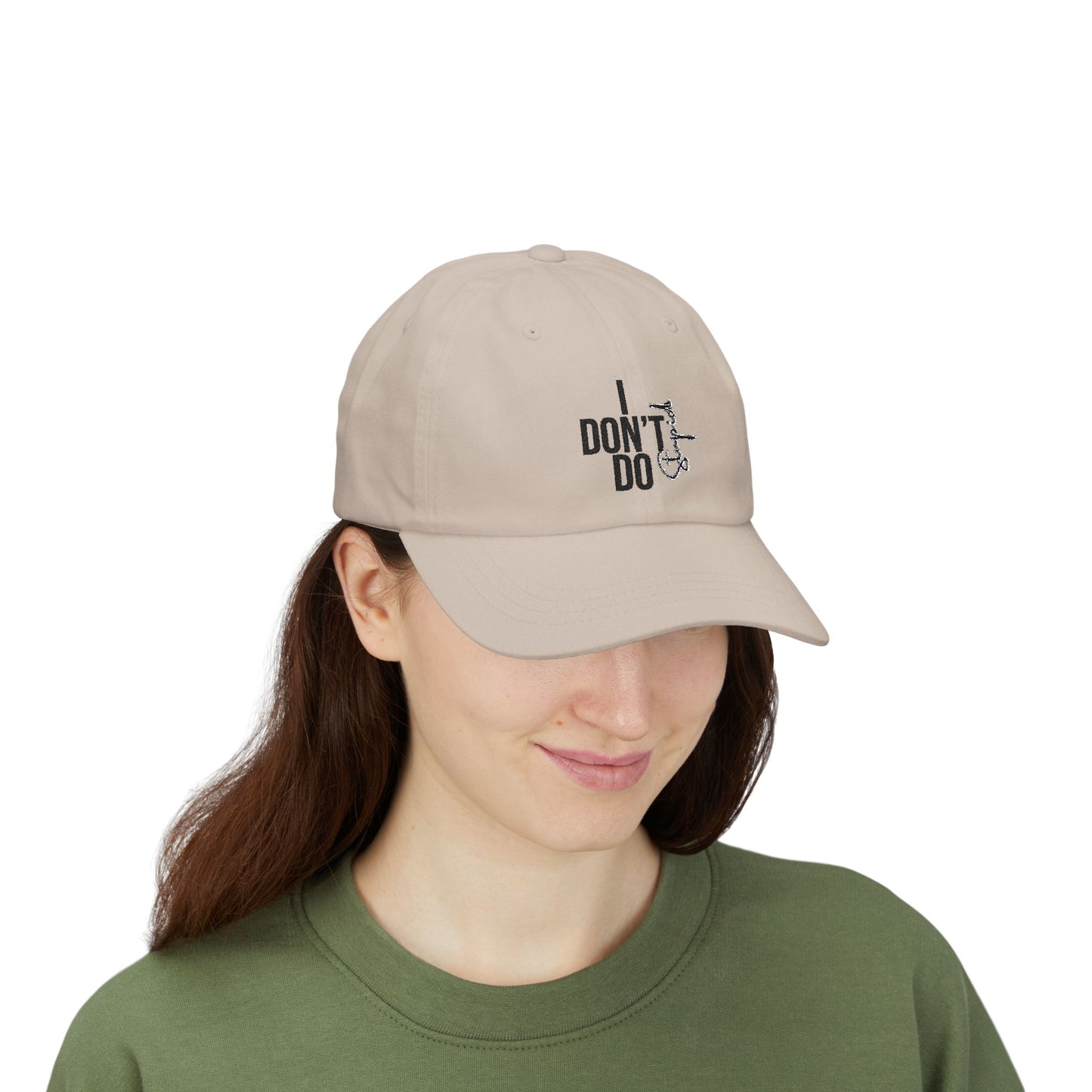 "Dad Cap 'I Don't Do Stupid' – Stylish Father’s Day Gift, Casual Wear for Him"