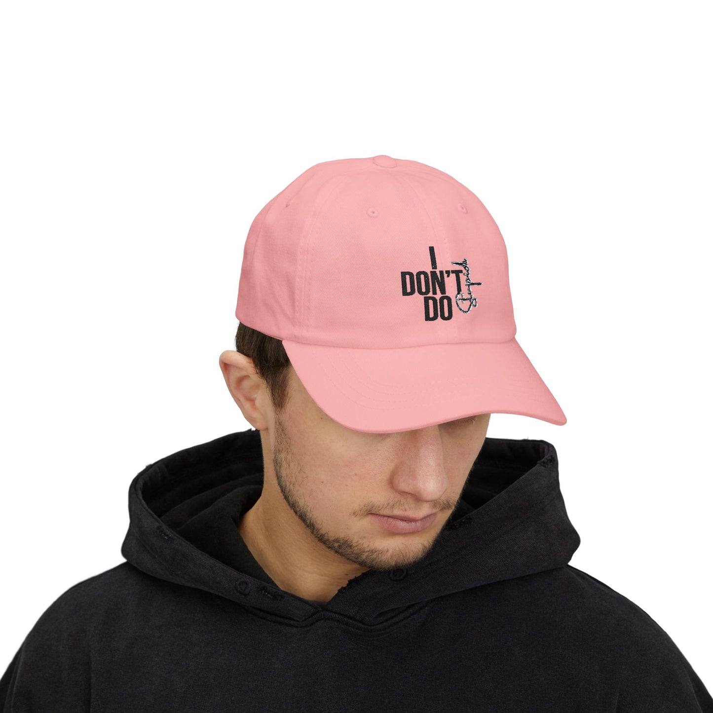 "Dad Cap 'I Don't Do Stupid' – Stylish Father’s Day Gift, Casual Wear for Him"