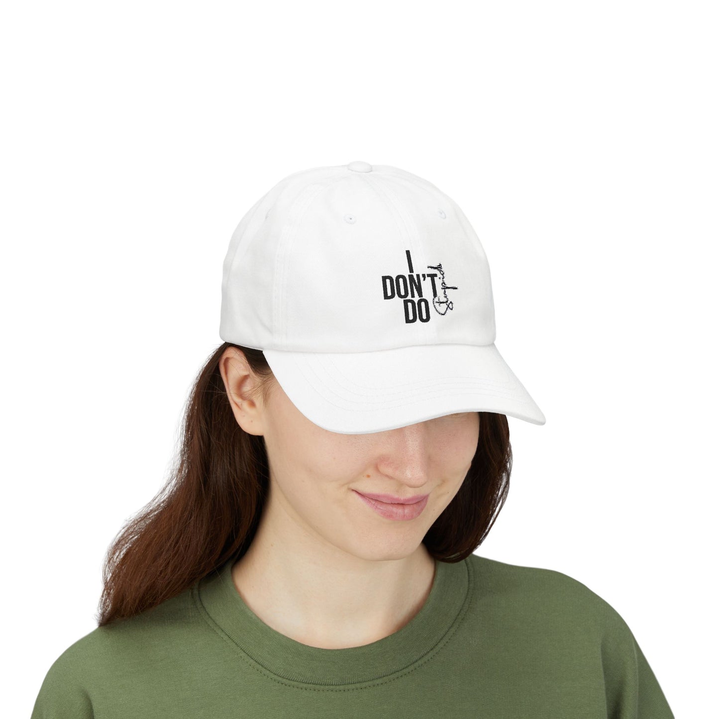 "Dad Cap 'I Don't Do Stupid' – Stylish Father’s Day Gift, Casual Wear for Him"