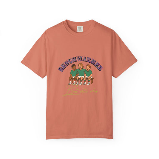 "Benchwarmer Unisex Graphic Tee – Casual Sport-Inspired T-Shirt, Everyday Style"