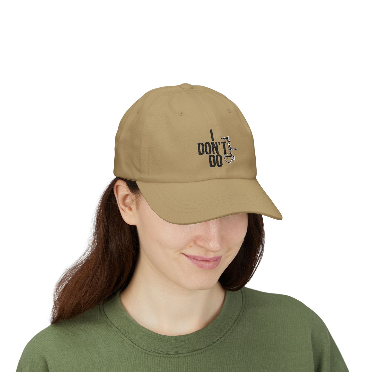 "Dad Cap 'I Don't Do Stupid' – Stylish Father’s Day Gift, Casual Wear for Him"