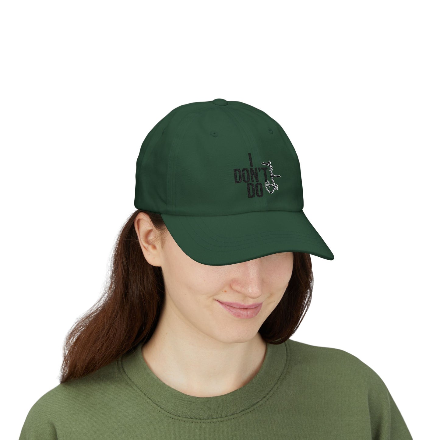 "Dad Cap 'I Don't Do Stupid' – Stylish Father’s Day Gift, Casual Wear for Him"